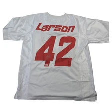 Kyle Larson No 42 NASCAR Cup Series Quaker State XL Jersey SIGNED - PRISTINE COA