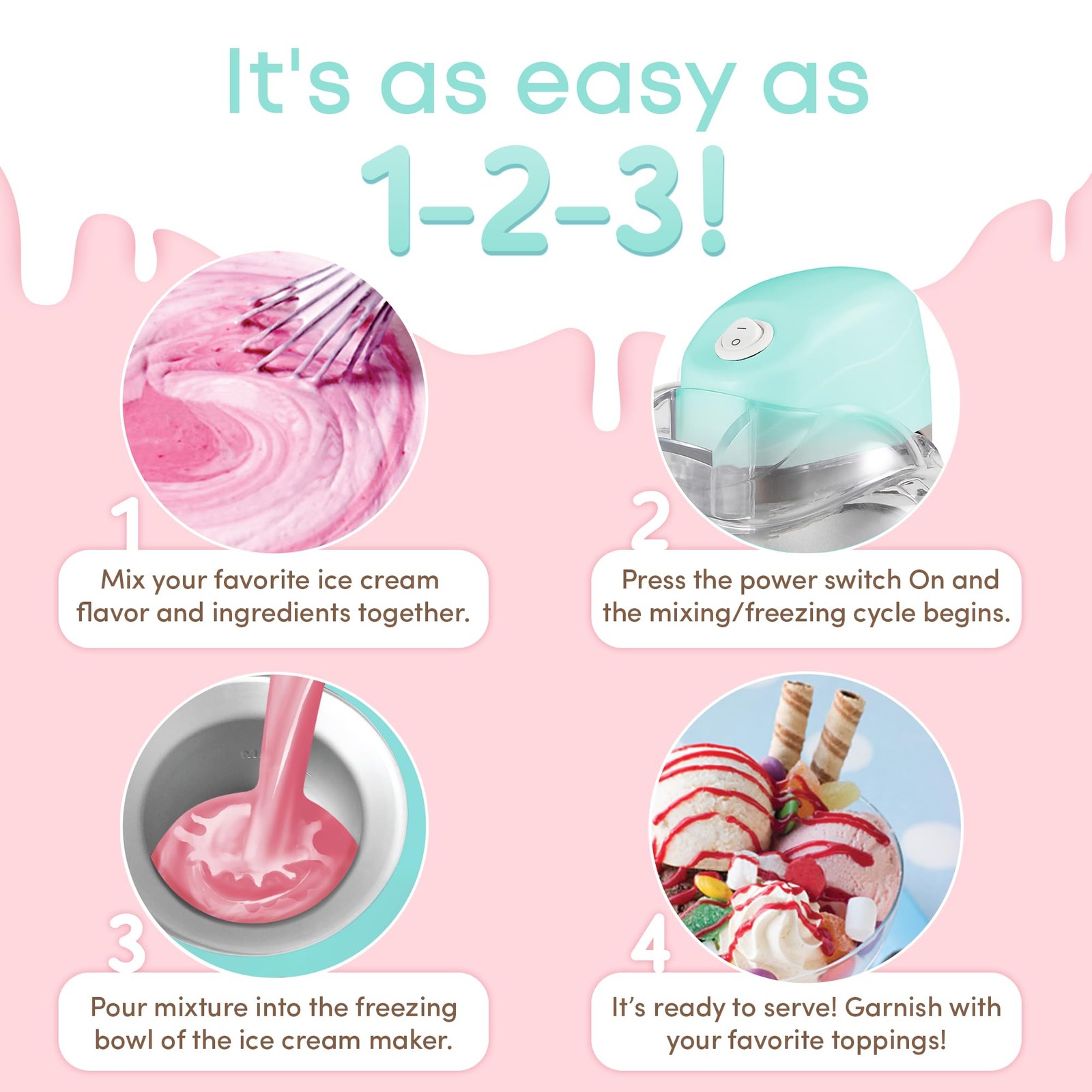 Maxi-Matic EIM-520 Automatic Easy, Homemade Electric Maker, Ingredient Chute,...