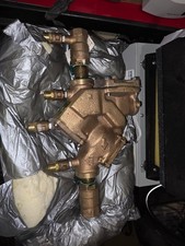 Watts Lead Free RPZ Backflow Assembly Preventer  Cast Bronze  3/4 in LF909-QT