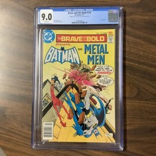 Brave And The Bold 135 CGC 9.0 RARO VARIANTE QUIOSCO DOBLE CUBIERTA