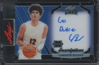 2024 Leaf Metal Inscriptions Prismatic Blue Cameron Boozer 40/100 Auto Autograph