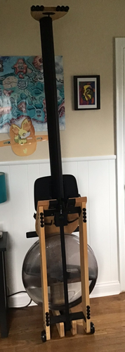 Waterrower A1 home rowing machine with accessories water rower