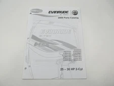 5007792 BRP Evinrude E-Tec Outboard Parts Catalog 25-30 HP 2-Cyl 2009