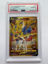 Zacian V Gold Secret Rare Pokemon Sword & Shield Base 211/202 PSA 10 2020 on eBay