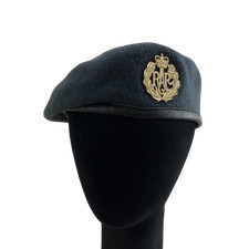 British RAF Beret Blue Wool Badge Royal Air Force Cadets Small 55cm