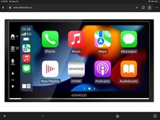 Kenwood DMX7709S 6.8" WVGA Monitor with Capacitive Touch Panel - Black