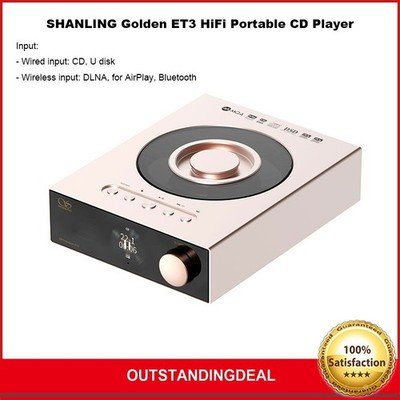 SHANLING ET3 HiFi CD Player Digital Transport CD Turntable Wireless WiFi Stream
