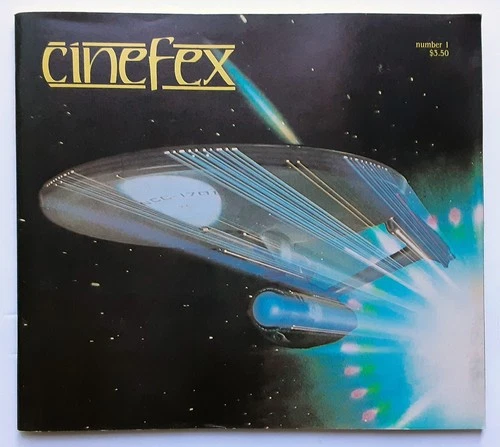CINEFEX MAGAZINE No.1, 1980 STAR TREK: THE MOTION PICTURE and ALIEN