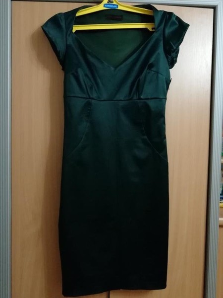 Women Sandro Ferrone Dress Green 38 / M