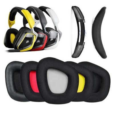 Earpads Memory Foam Cushion Cover for Corsair Void RGB Elite Wireless Headset 