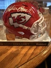 Christian Okoye Signed Kansas City Chiefs Mini Helmet (Schwartz)