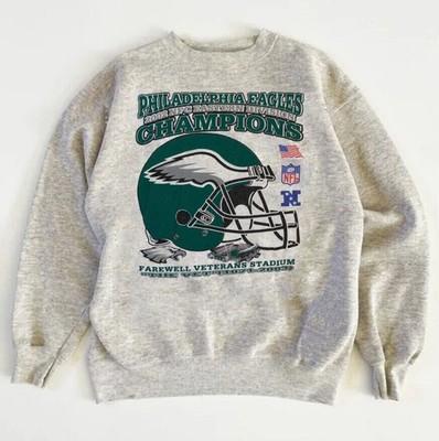 Philadelphia Eagles NFL Helmet Champions 90s Sweatshirt Unisex