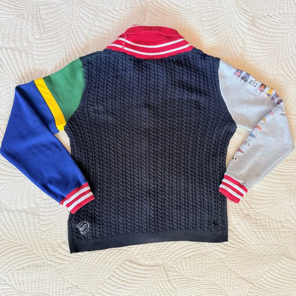 Suéter/Chaqueta Cárdigan Banderín Tejido con Cable Puma X Black Fives Para Hombre Talla S Foto 2 de 4