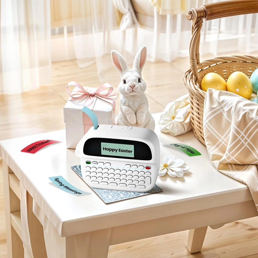 Waterproof Bluetooth Label Maker Machine with QWERTY Keyboard and Rechargeable Battery Waterproof Bluetooth Label Maker Machine with QWERTY Keyboard and Rechargeable Battery