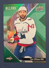 2024-25 Upper Deck Allure - Tom Wilson #23 Green Rainbow /99