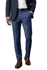 Perry Ellis Dress Pants Men’s Size 33x32 Navy Plaid Modern Fit Resolution