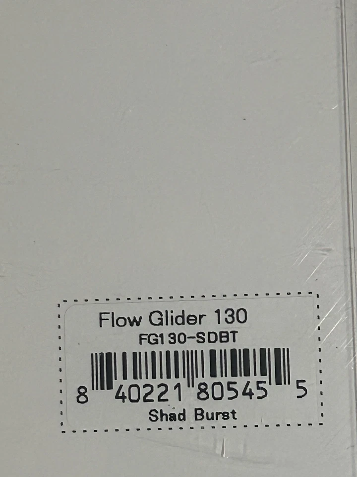 LOT OF 2 Flow Glider 130 Slow Sinking Shad SWIMBAIT FISHING LURE SHAD BURST - Image 4 of 4