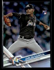 2017 Topps Update #US78 Jarlin Garcia Rainbow Foil Card Miami Marlins