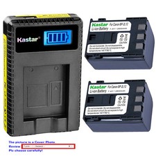 Kastar Battery LCD USB Charger for Canon NB-2L12 2L14 Canon ZR900 ZR930 ZR950