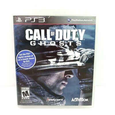 PlayStation 3 PS3 Call Of Duty Ghosts Video Game