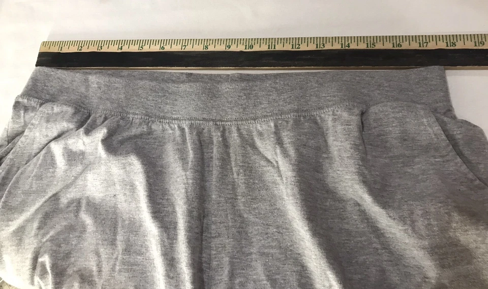 Pantalones Cortos Para Mujer JMS Gris Claro 2X Elastizados Tirar Informales Bolsillos 18 20 Foto 4 de 4