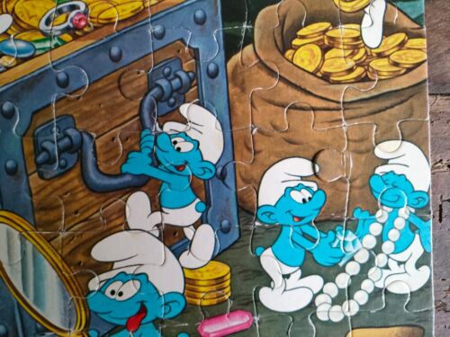 PUZZLE I PUFFI Clementoni Clem Toys 100 Pezzi Peyo Vintage 1982 - Imagen 4 de 11