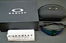 OAKLEY RADAR EV PATH "HULK" SUNGLASSES - BLACK FRAMES WITH PURPLE/GREEN LENSES