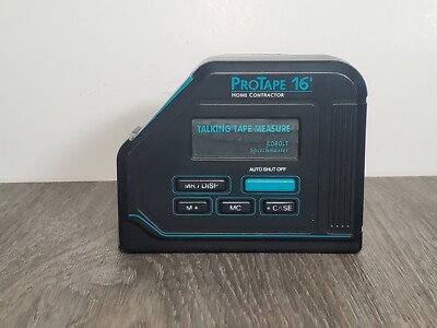 ProTape 16' Home Contractor Talking Tape Measure - NEEDS REPAIR | eBay