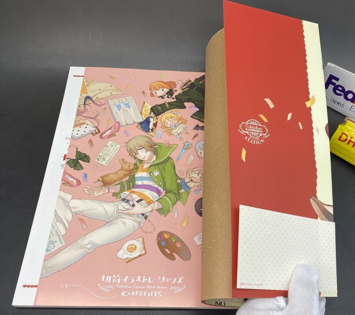 Kippu Illustrations No-Rin Art illustration Book OBI 2014