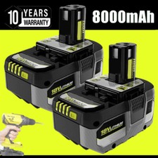 For RYOBI Battery PBP005 BP003 P197 LITHIUM 18 VOLT 4Ah 6Ah 2Ah Battery NEW