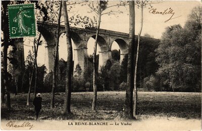Old postcard La Reine-Blanche le Viaduc (1187475)