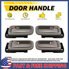 Interior Front Rear Left Right Door Handle&Trims For Toyota Tundra 00-06 Beige