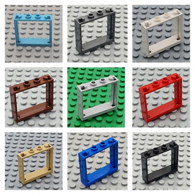 LEGO  2x Fensterrahmen Basic Brick 1x4x3 - 60594 - Div Farben