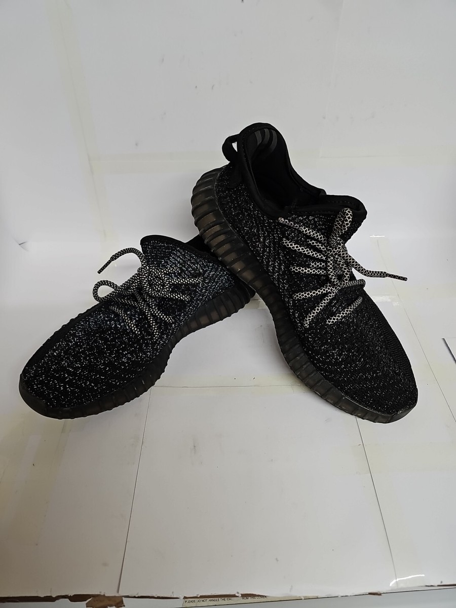 Adidas Yeezy Boost 350 V2 Black Reflective NO BOX Size VGC
