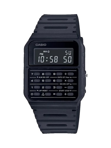 CASIO DATA BANK DB-36-1AJH Classic Digital Watch Black Resin Case