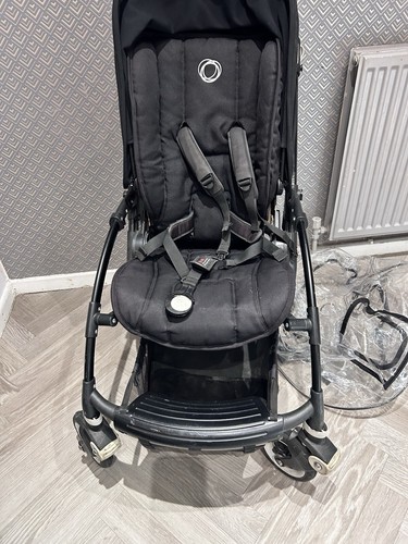 Cochecito Bugaboo Bee5 negro ligero con funda para lluvia - Imagen 15 de 20
