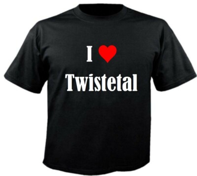 T-Shirt I Love Twistetal für Damen Herren und Kinder versch. Farben