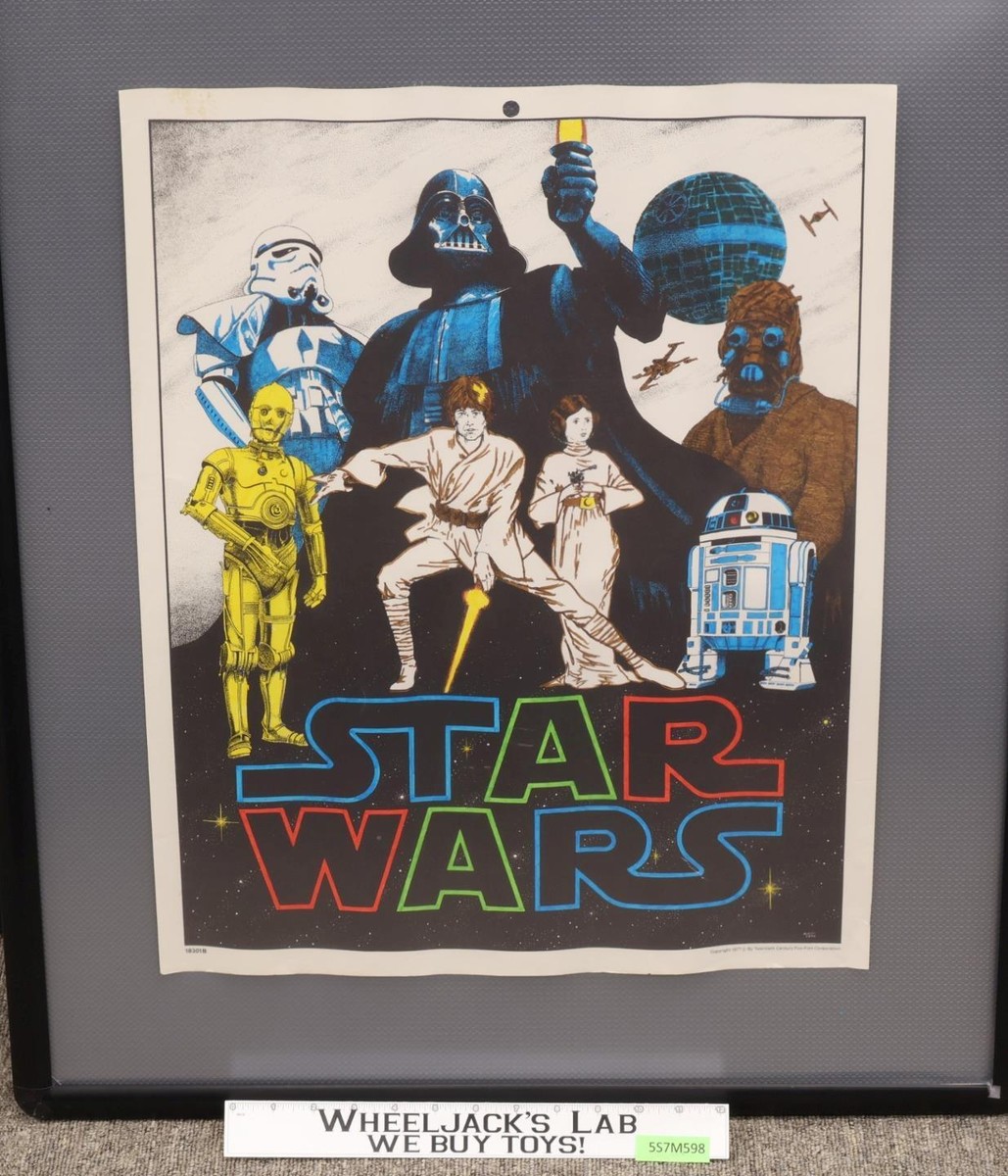 Star Wars Poster Art #2 1977 20th Century Fox 17.25 X 22