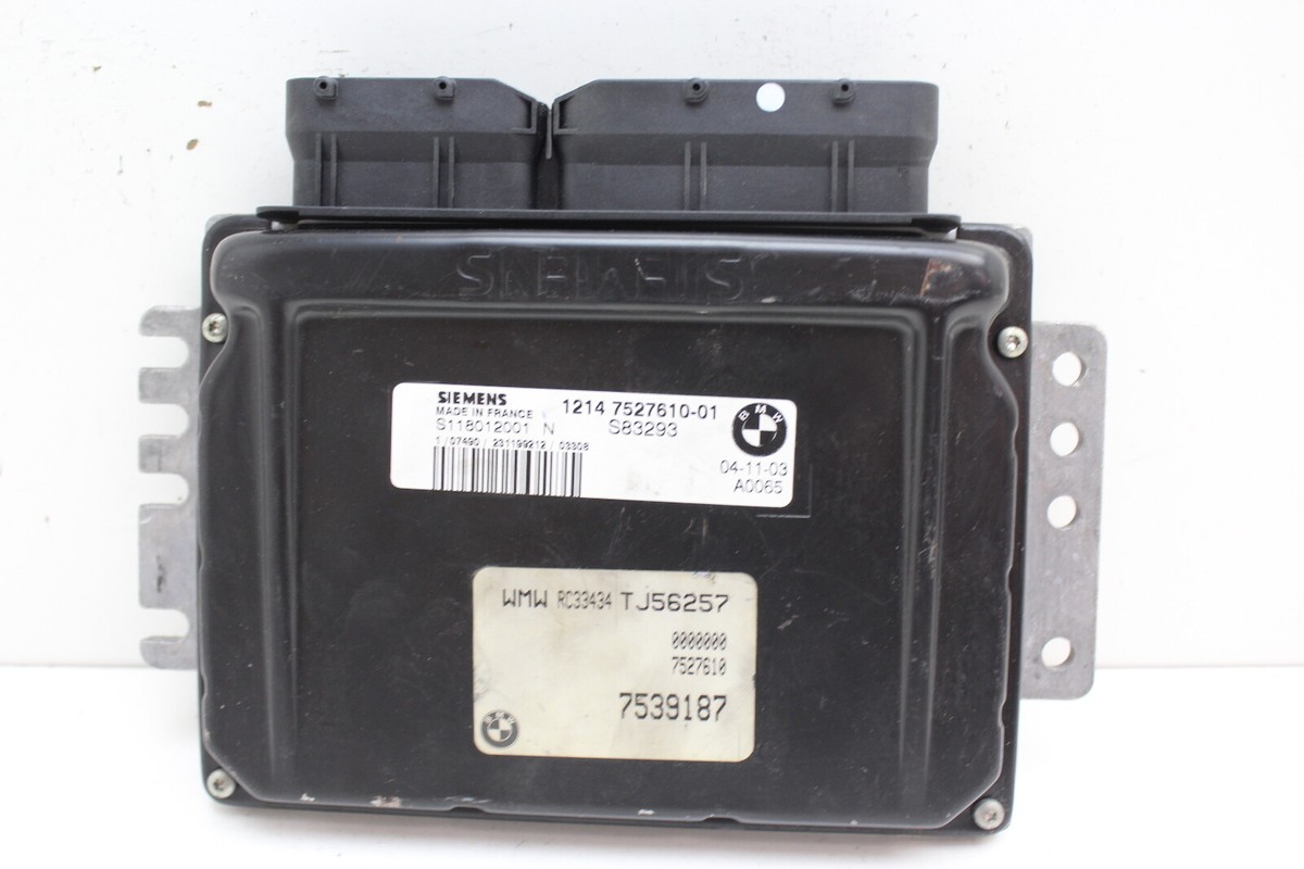 02 03 04 Mini Cooper 1214 7527610-01 Computer Engine Control 02 03 04 Mini Cooper 1214 7527610-01 Computer Engine Control