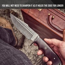 HANDMADE DAMASCUS STEEL KNIFE X322