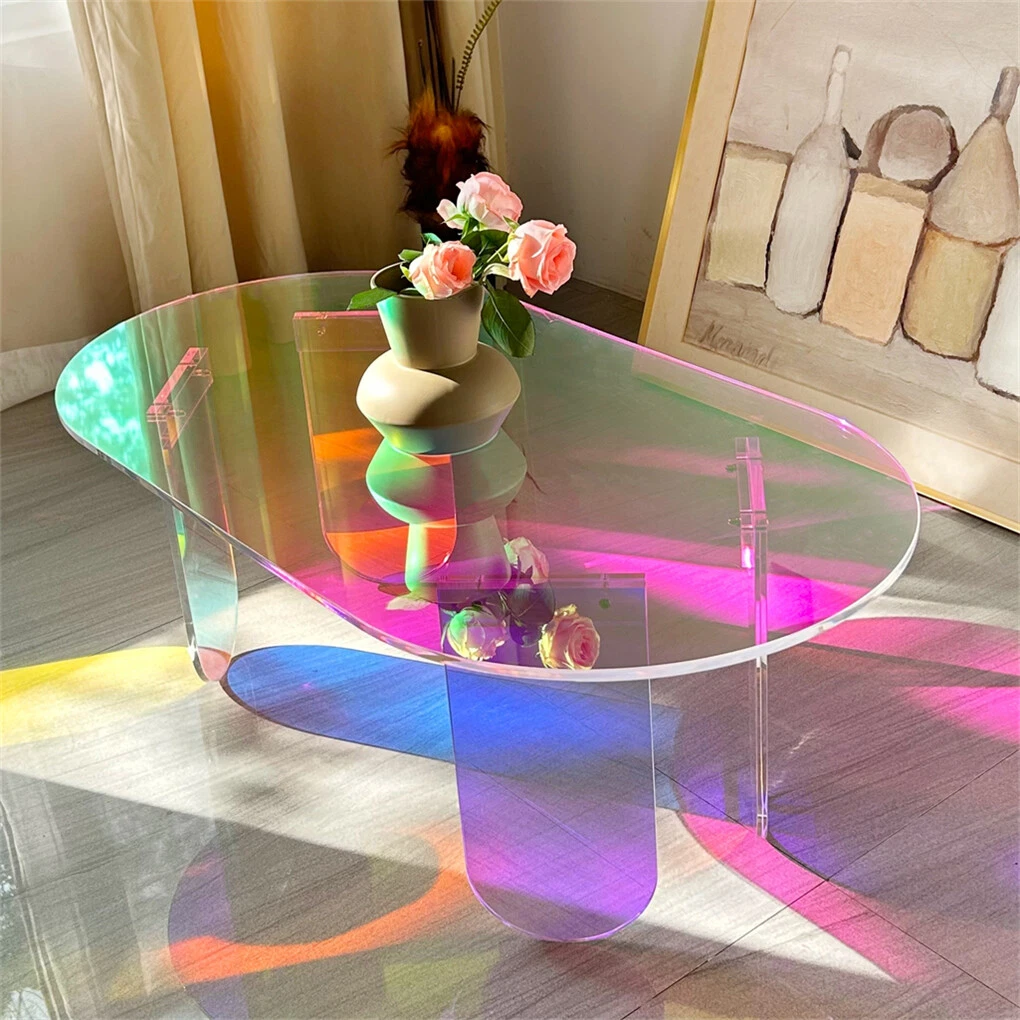 Neon acrylic 2024 side table