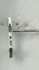EF Collection Diamond Mini Arrow Stud Earring - White Gold — photo 6