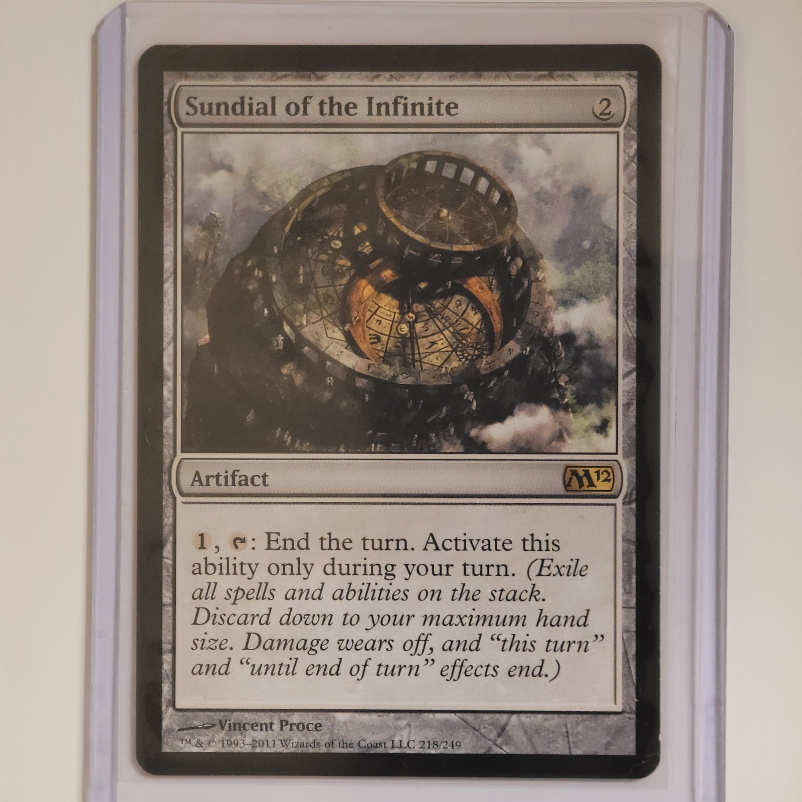 Magic Sundial MTG Sundial of the Infinite Magic 2012 218/249 Regular Rare for sale ...