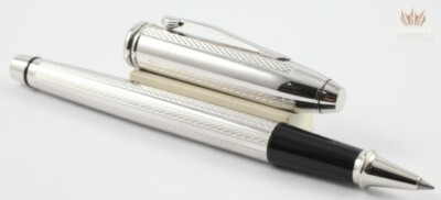 CROSS TOWNSEND PLATINUM PLATED ROLLER BALL POINT PEN SPECTACULAR AND GORGEOUS !!