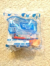 McDonald's Happy Meal Toy Toy Story 4 9 Rex and Trixie's Hammer Time- Sealed