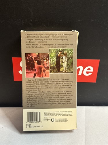 Dirty Dancing (1988, Video, VHS Format) Swayze and Grey - 第 2/3 張圖片