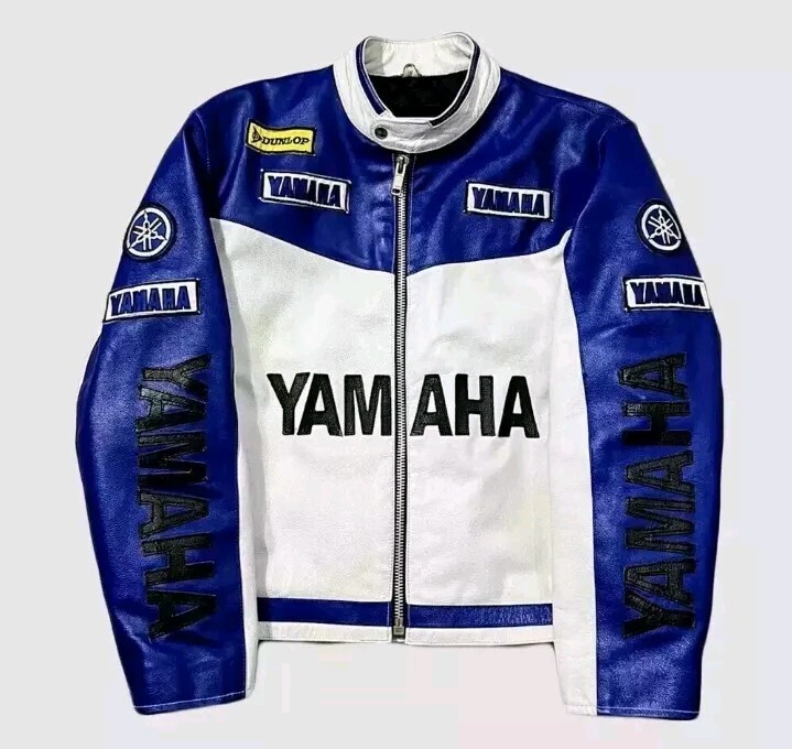 old “TEAM YAMAHA” nylon racing jacket 青白 old “TEAM YAMAHA” nylon racing jacket 青白 - メルカリ