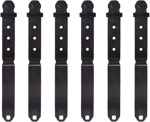 6PCS Short Molle Clips for Molle Straps Molle Pouch  Kydex Holster Belt Loops