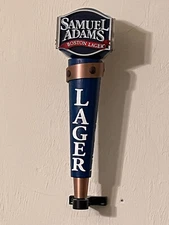 Single beer tap handle display, wall mount hanger, low profile, sturdy metal