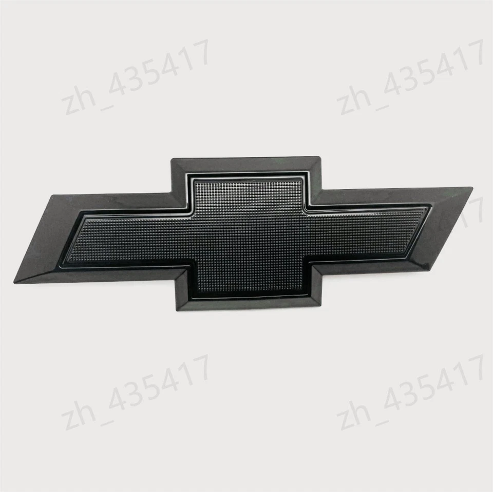 Conjunto preto emblema gravata borboleta dianteira e traseira para Chevy Chevrolet Impala 2014-2018 - Imagem 3 de 4